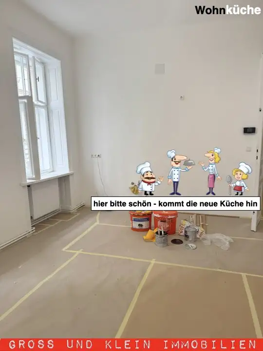 in der Josefsstadt
Pärchen- od. WG - Wohnung
Erstbezug nach Adaptierung