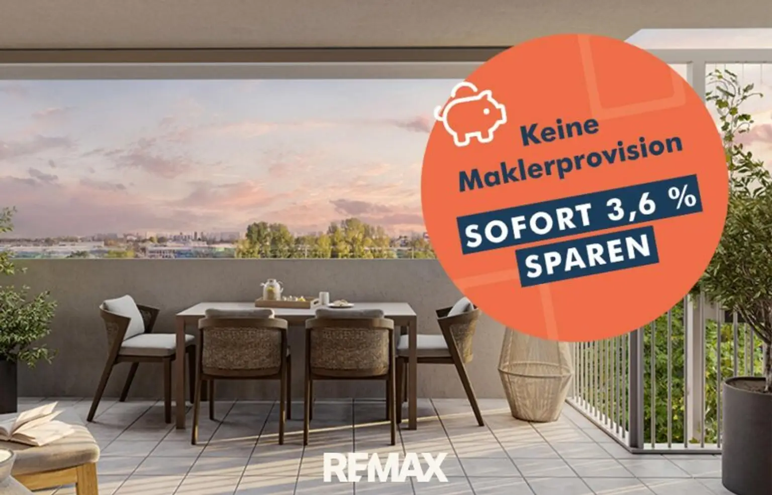 Balkon | ETW 1220 Wien KI bearbeitet