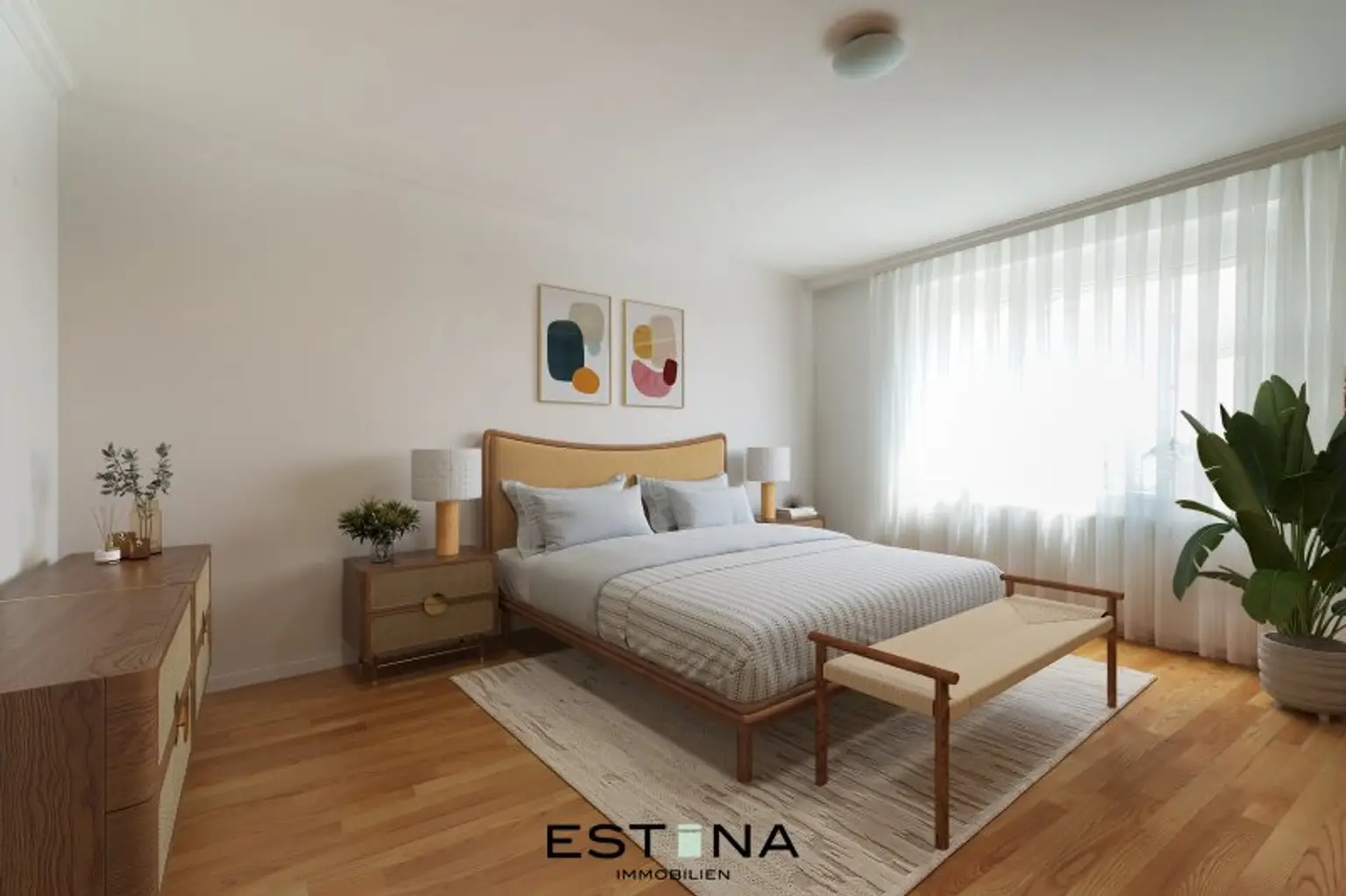 4-Zimmer-Wohnung mit Gartenblick nahe der Alten Donau
