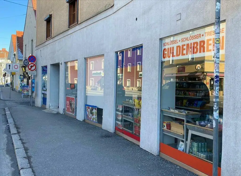 8020 Graz: günstiges, ebenerdiges Geschäftslokal mit Auslagenfront an Frequenzlage