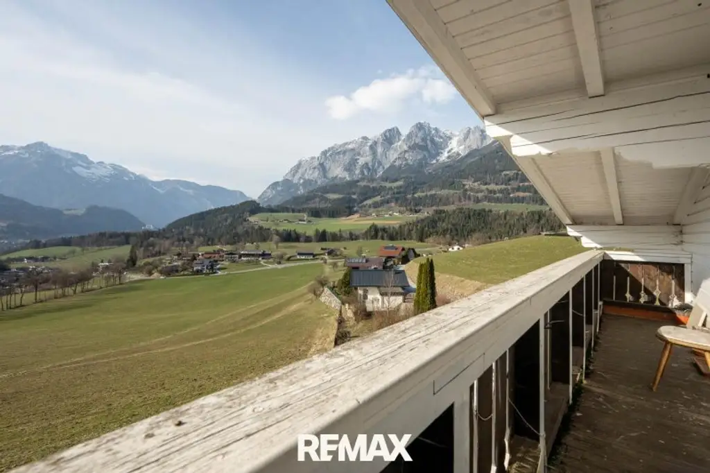 "Wo Lebensqualität beginnt" - Haus mit Panoramaausblick in Pfarrwerfen!