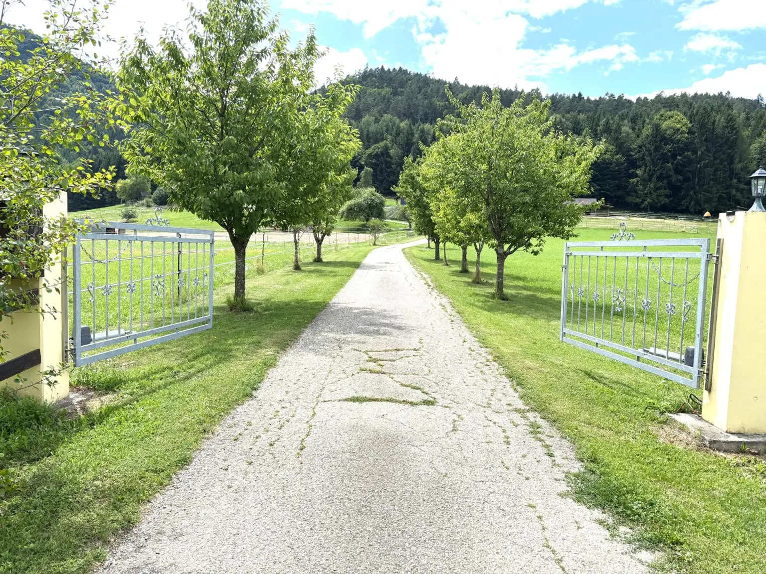 KLEINLANDWIRTSCHAFTLICHES JUWEL! CA.10 HEKTAR WALD! WIESEN! BETRIEBSFLÄCHEN!