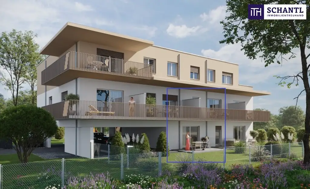 HAUSGEFÜHL - 4 Zimmer MAISONETTE - GARTEN - TERRASSE - BALKON - Garantierte Fertigstellung JUNI 2027 - PROVISIONSFREI!!!