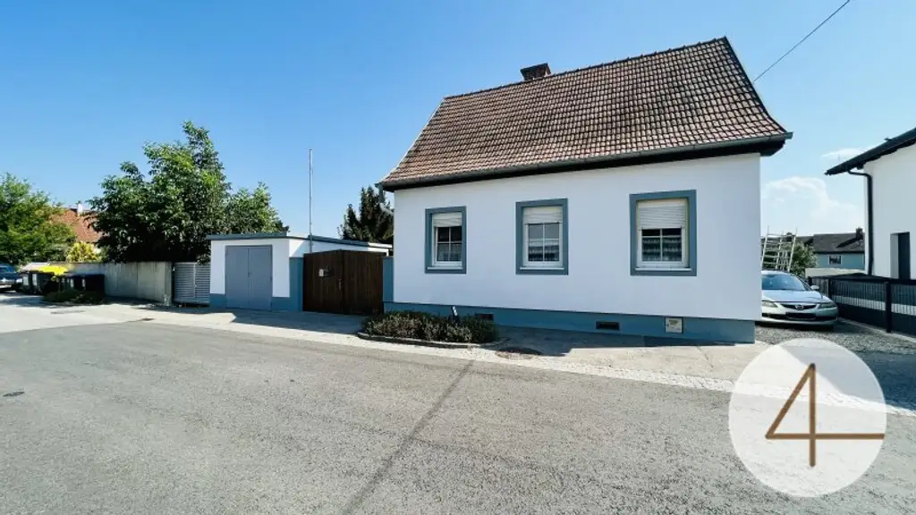 Sommeraktion! 716m² Eigengrund - Einfamilienhaus mit großen sonnigen Garten - Ruhelage - Donau ums Eck