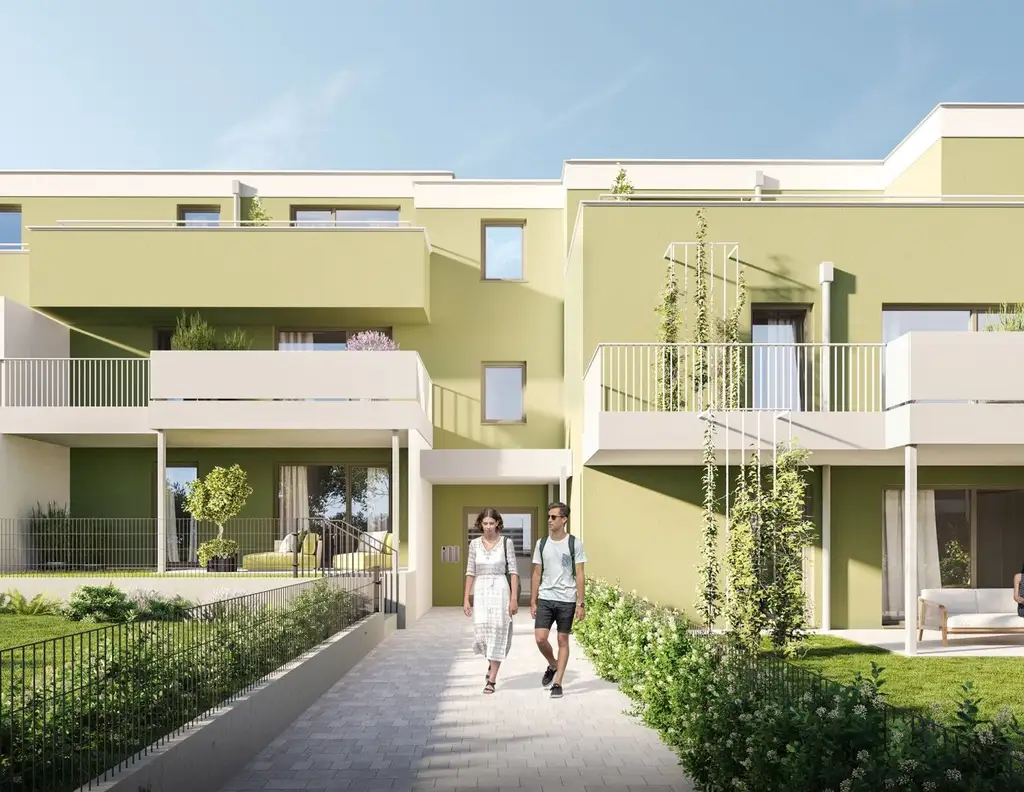 PROVISIONSFREI! Harmonisch konzipierte 4-Zimmer-Wohnung | 2 Bäder | Rundum-Terrasse