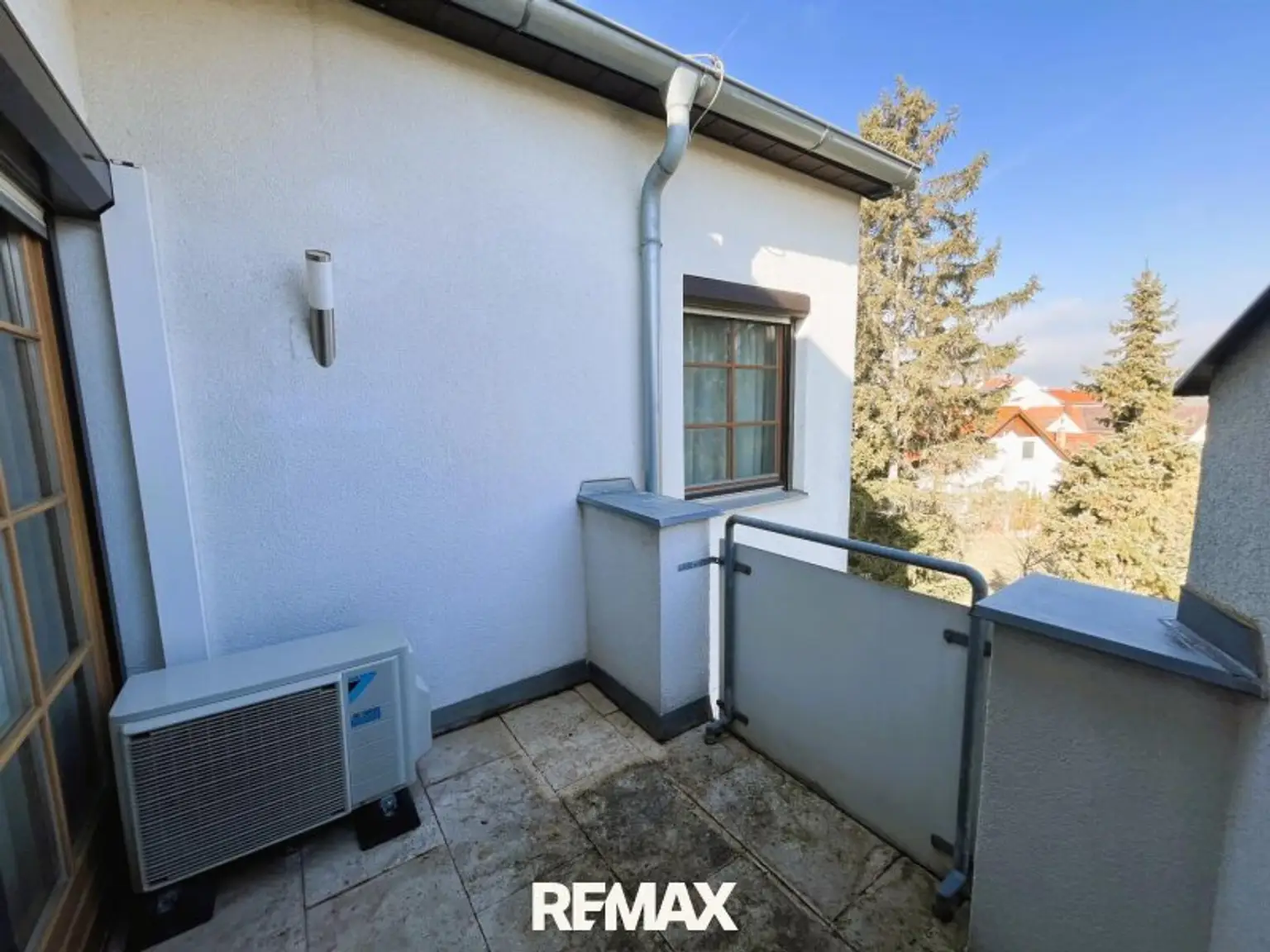 uneinsehbare Terrasse