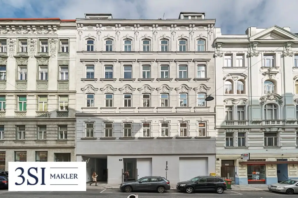 Anlagetipp! Zentral gelegene Altbauwohnung mit konstantem Ertrag in gepflegter Liegenschaft