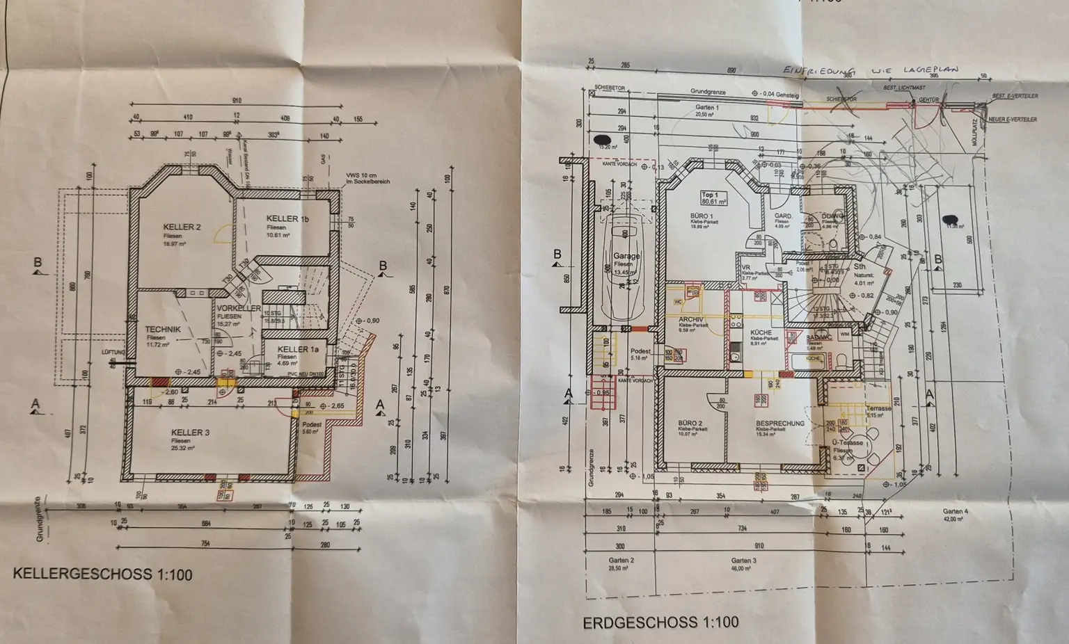 Plan Keller und EG
