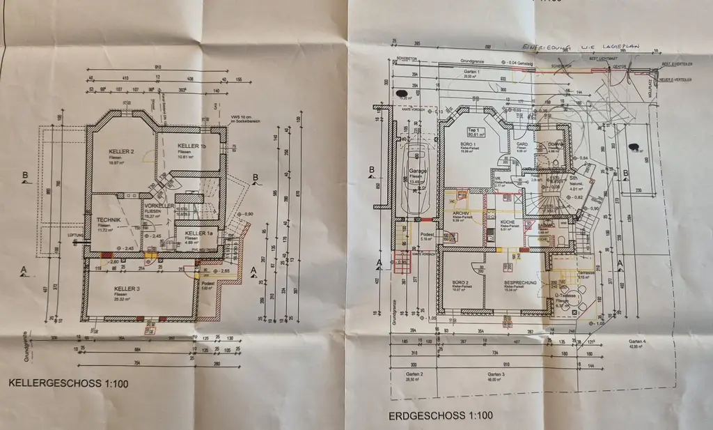 Plan Keller und EG