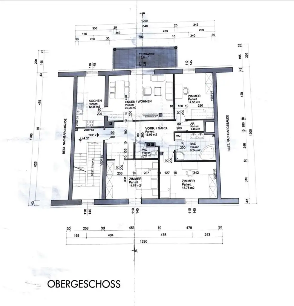 EINZIEHEN & WOHLFÜHLEN - Helle 3-Zimmer-Wohnung mit Terrasse und Parkplatz