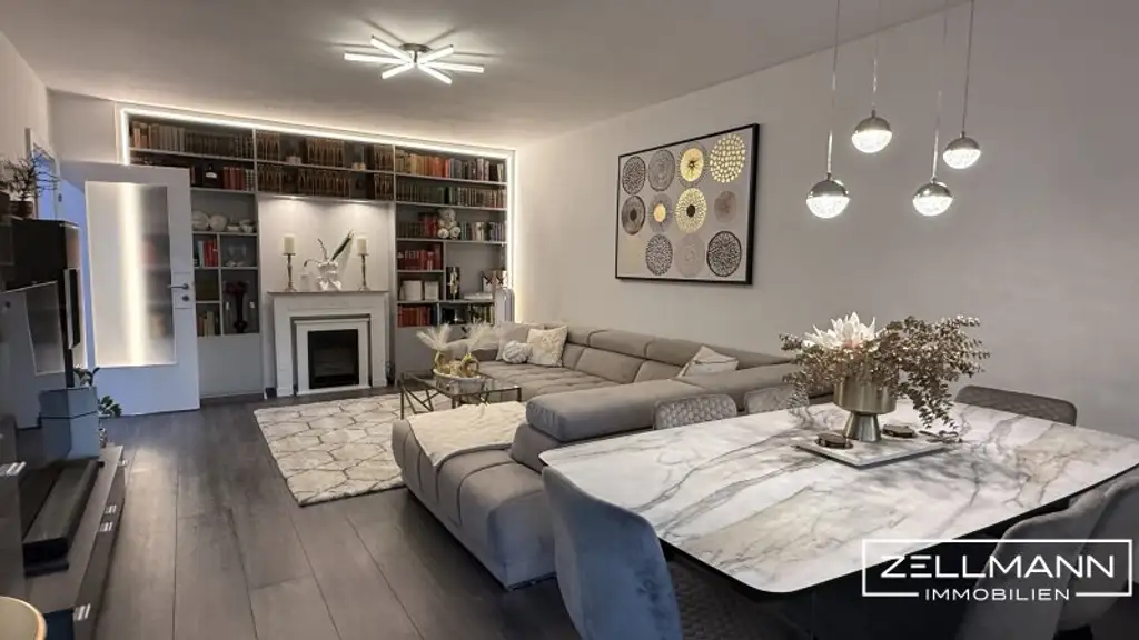 „Stilvoll & modern: Komplettsanierte Eigentumswohnung mit Loggia ins Grüne“ | ZELLMANN IMMOBILIEN