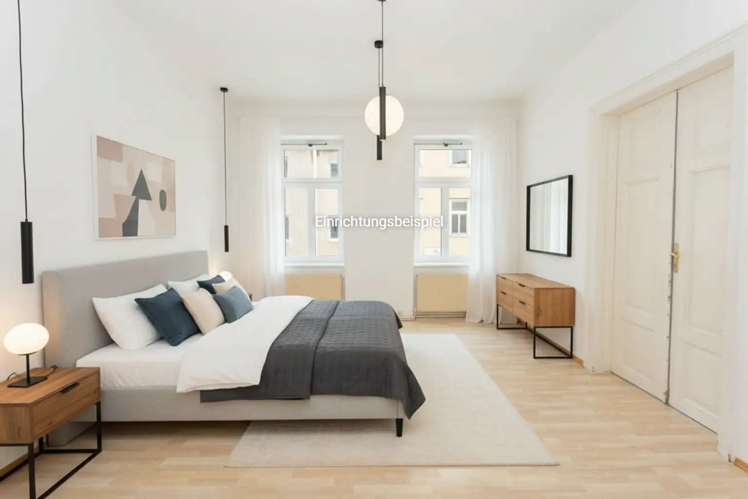 Schlafzimmer Einrichtungsbeispiel