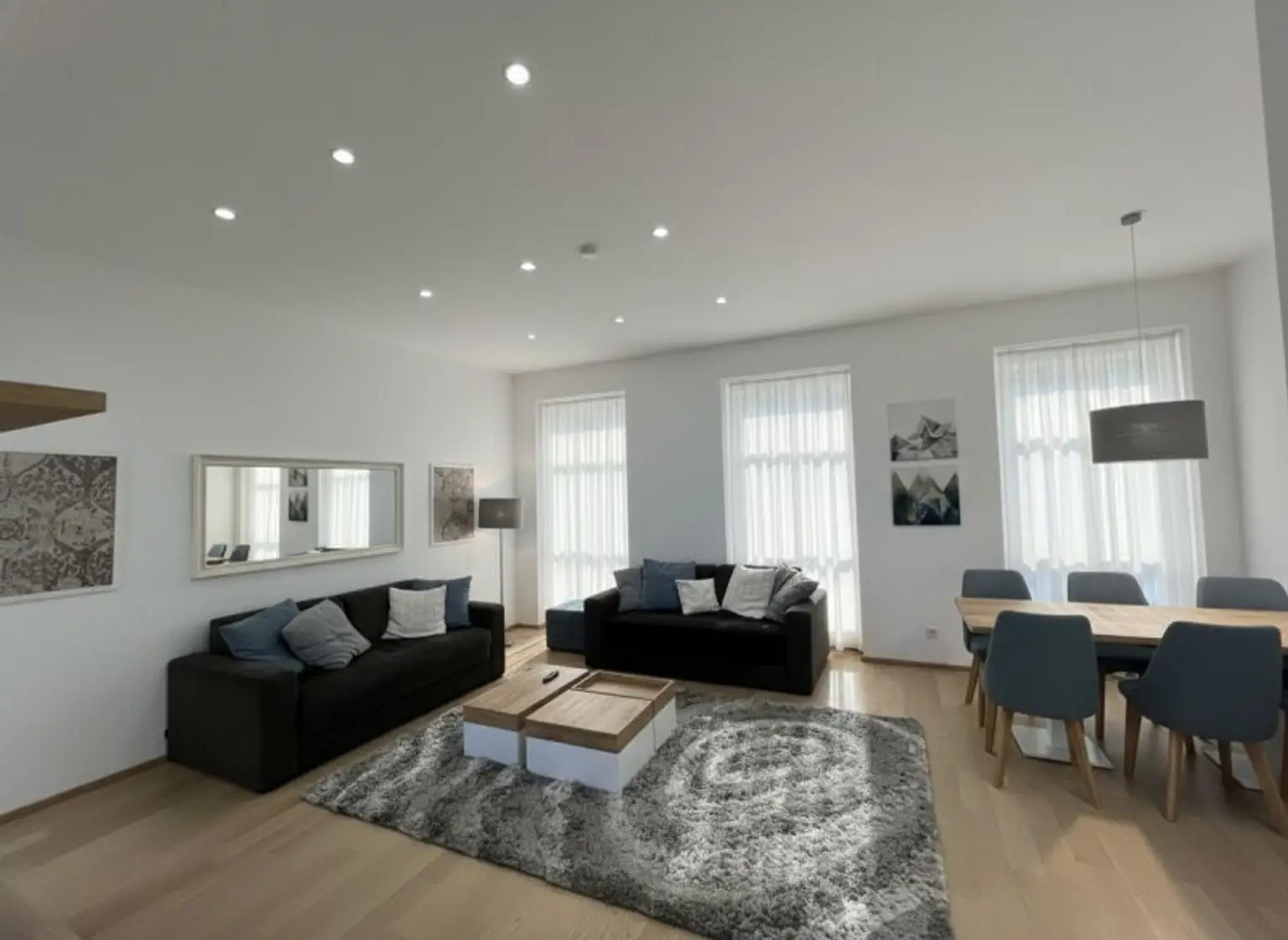 MODERNES DESIGN VOLLMÖBLIERT TRIFFT ALTBAU