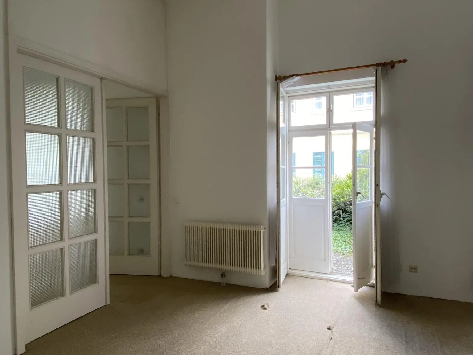 Wohnzimmer Zugang Garten