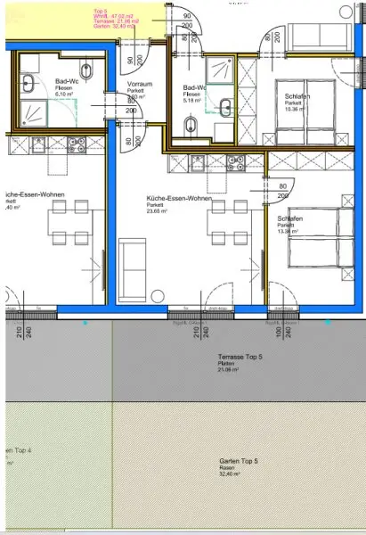 ERSTBEZUG - NEUBAU - Wunderschöne Wohnungen mit eigenem Tiefgaragenplatz im Stadtteil Neustadt