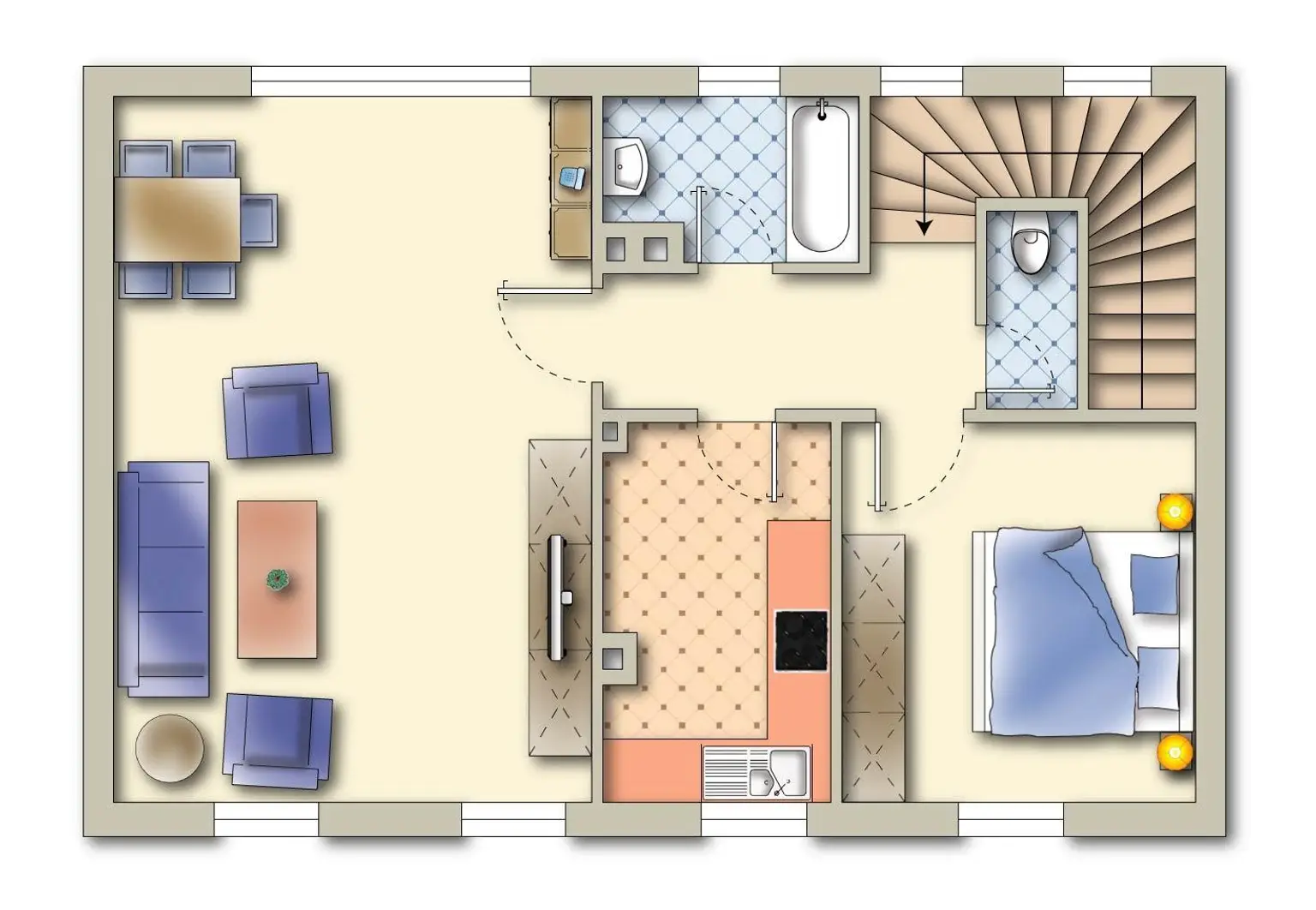 Grundrissplan OG