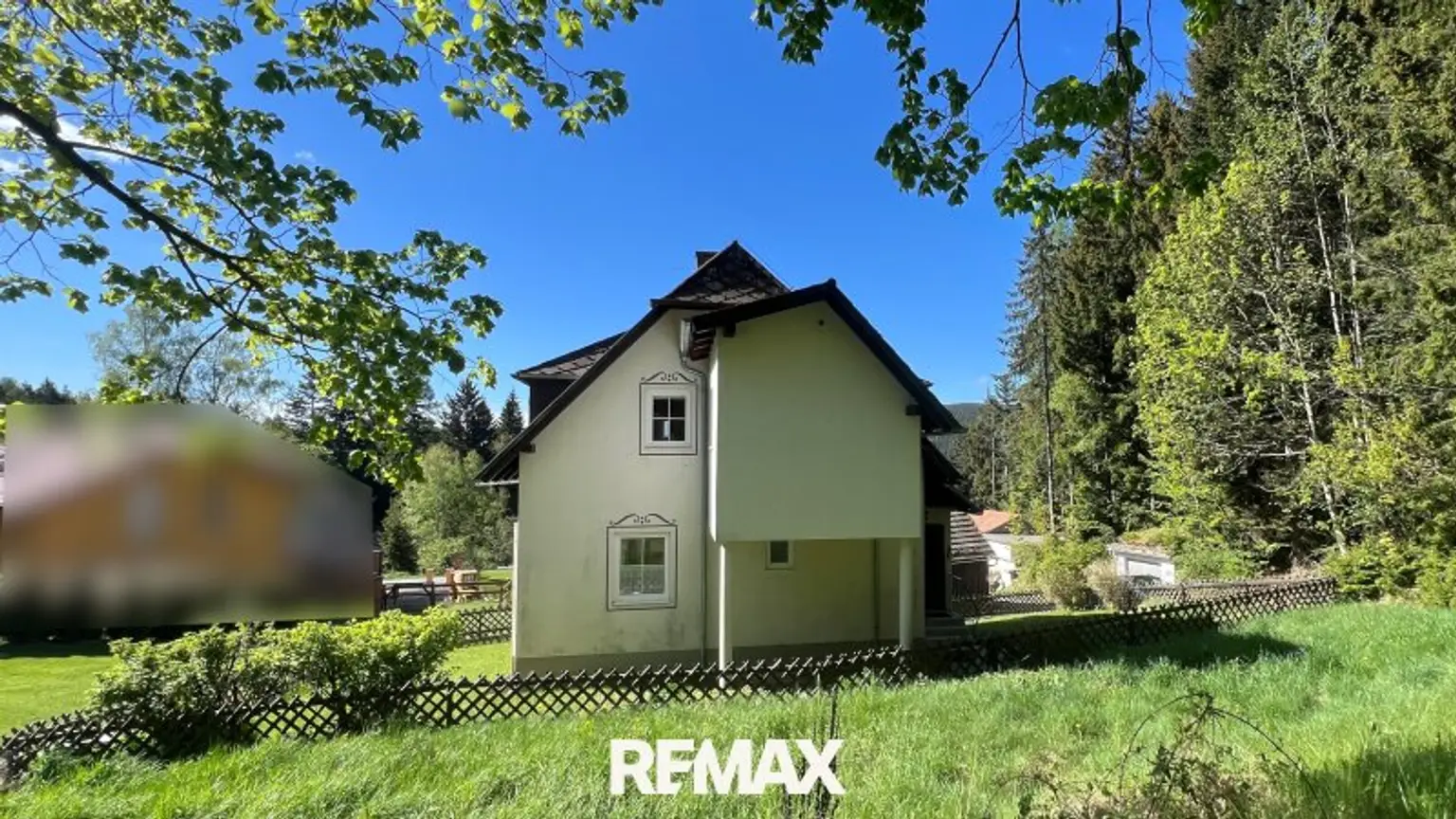 Ansicht des Hauses