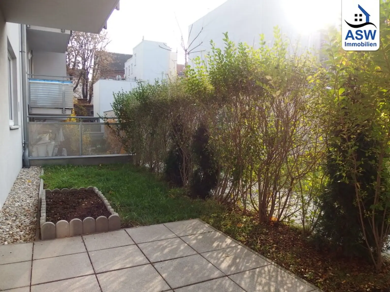 Terrasse und Garten