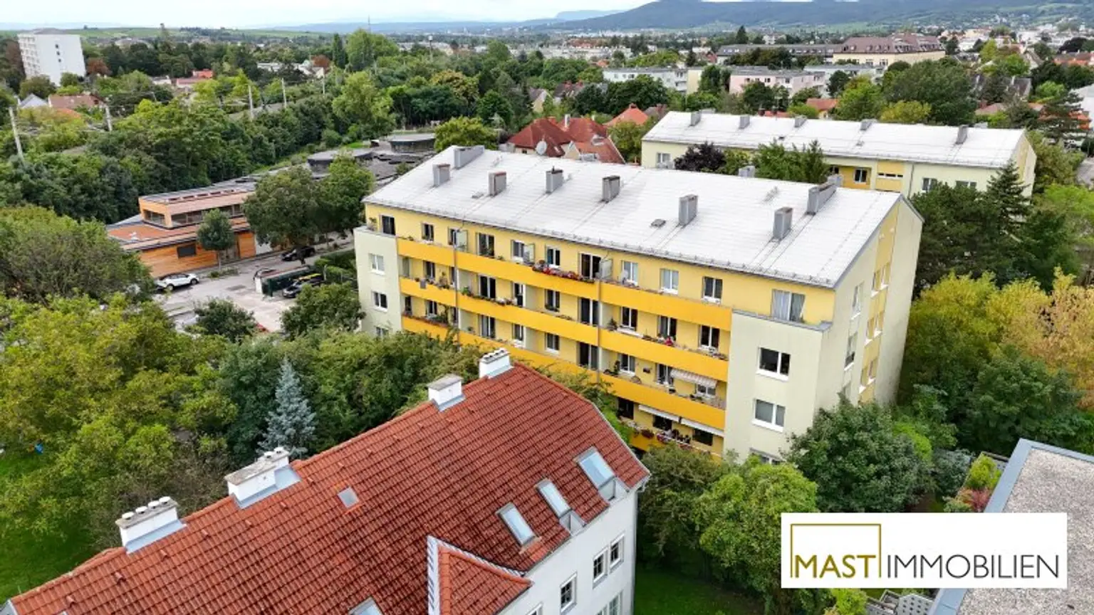 BEFRISTET vermietete 3 Zimmer Wohnung in ausgezeichneter Lage direkt in der Kaiserstadt "Baden bei Wien"