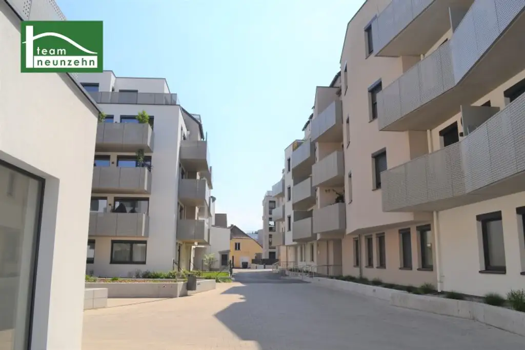 Moderne 2-Zimmer-Wohnung in idealer Lage! Karmeliterhof - Neubauwohntraum beim Rathausplatz. - WOHNTRAUM