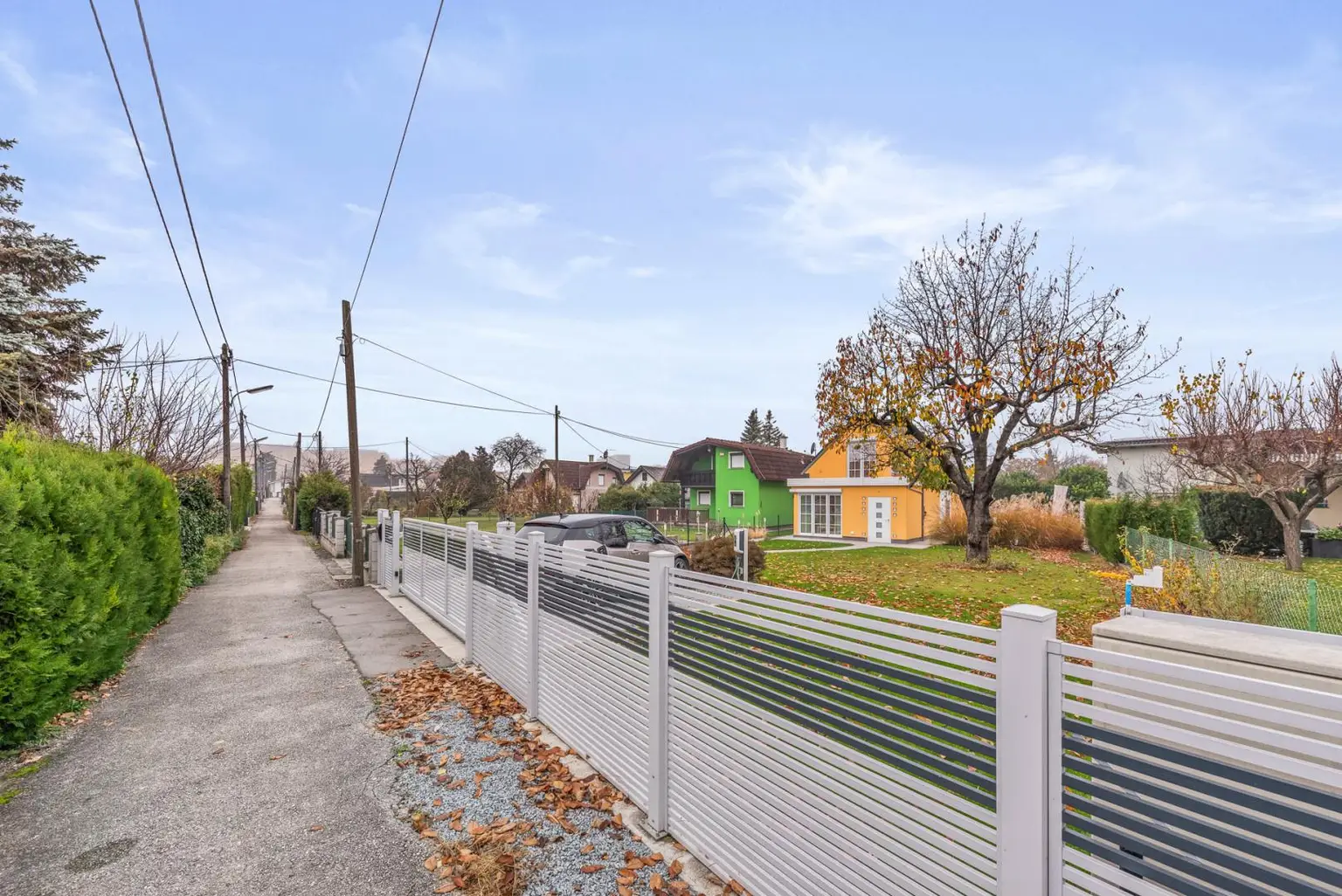 Zufahrtsstraße zum Haus