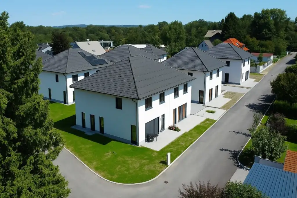 Moderne Doppelhaushälften in Ebenfurth – Ruhige Grünlage nahe Wien