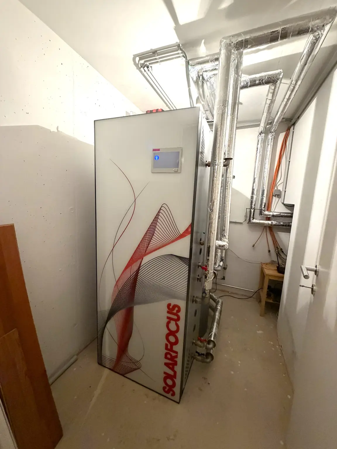 Technikraum Wärmepumpe Innengerät