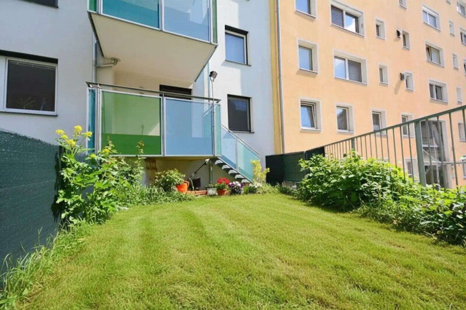3 Zimmer Neubauwohnung mit Balkon und Garten
