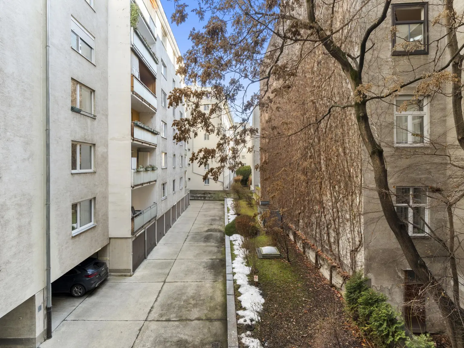 Blick in den Innenhof