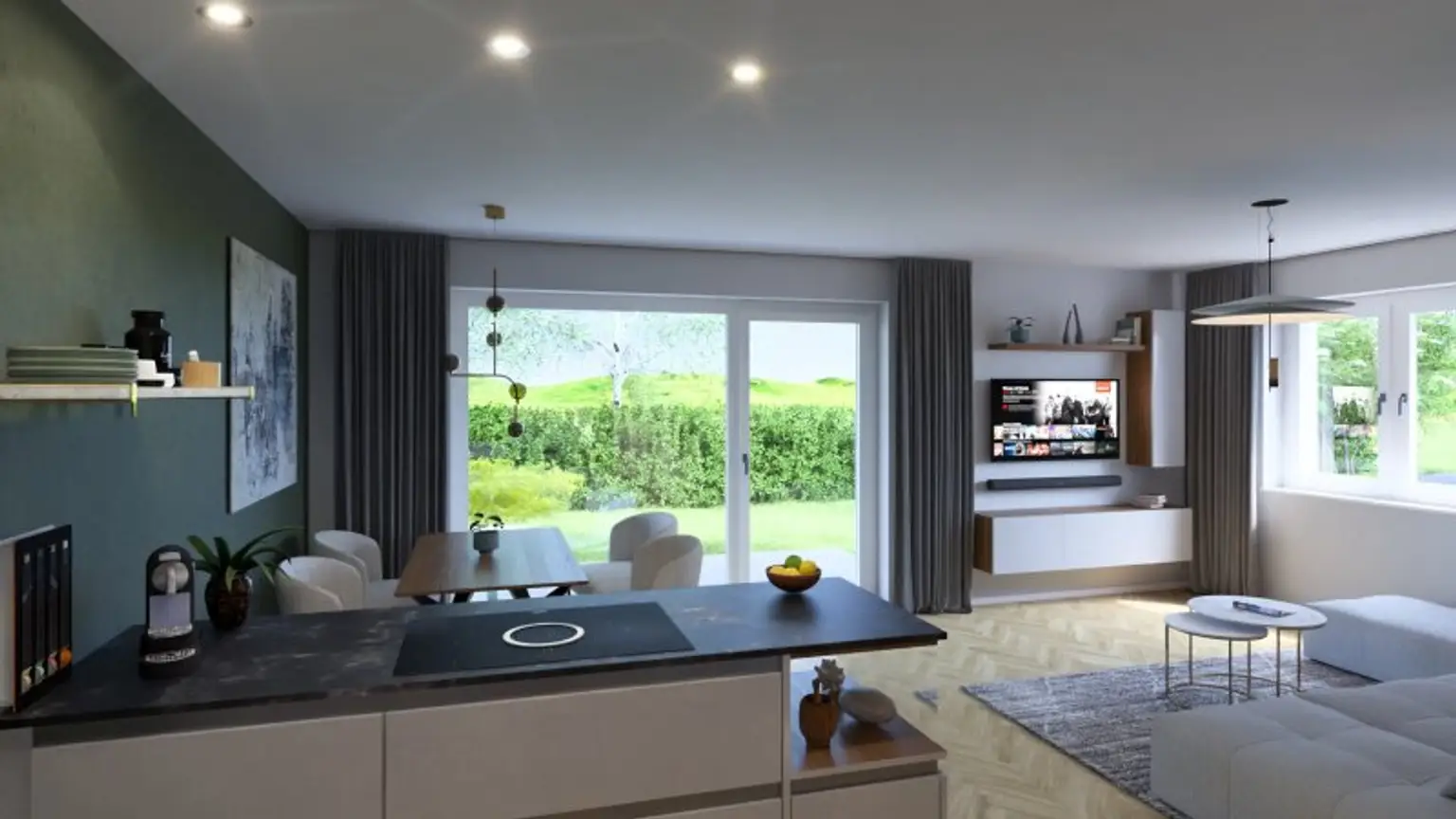 PROVISIONSFREI: Moderne 2-Zimmer-Wohnung mit Terrasse und Stadtblick in Ansfelden/Nettingsdorf