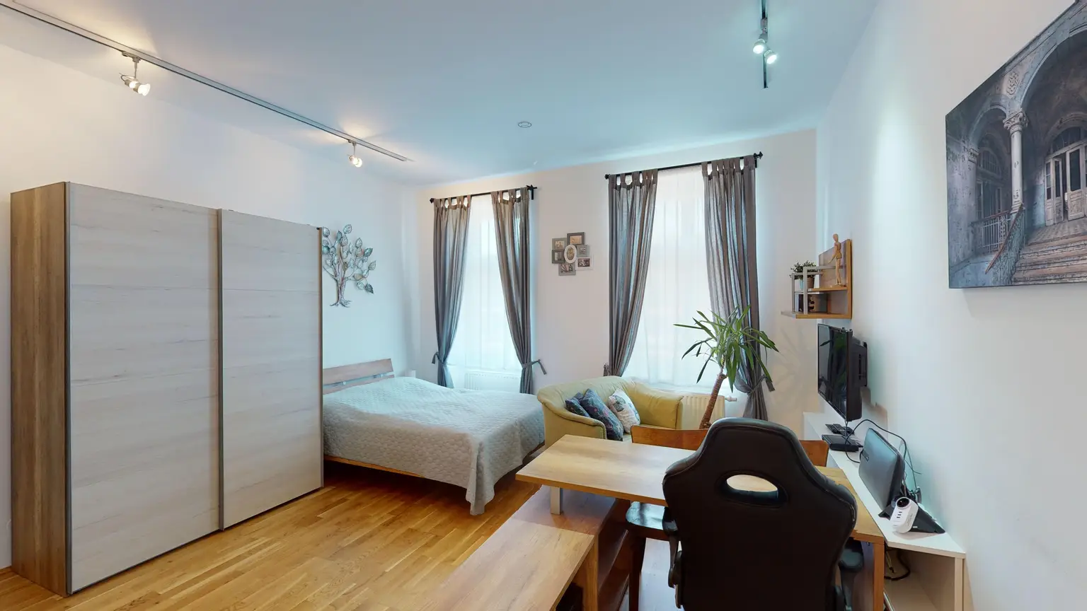 Zwölfergasse: KURZZEITmiete (6 Monate) - Liebevoll möbliertes Studio/Singleapartment