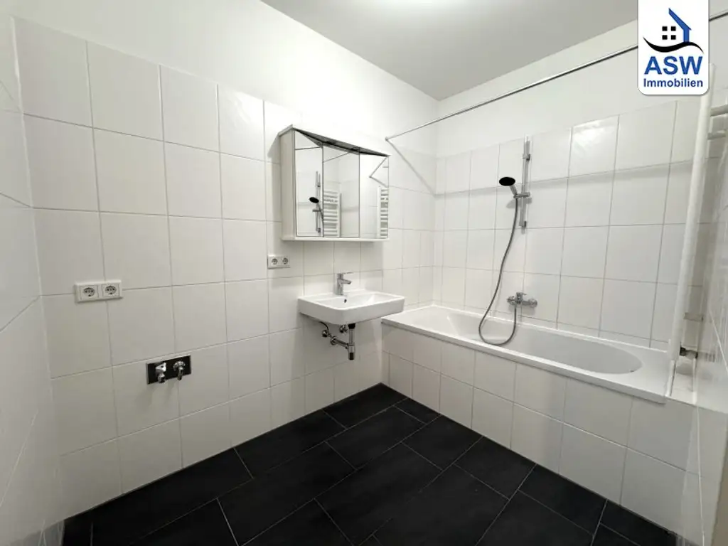Große 58m² 2-Zimmer Wohnung, zentral gelegen mit hochwertiger Ausstattung. Unbefristeter Mietvertrag möglich!