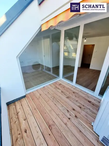 LETZTE Wohnung - Schnell sein! Leistbare Familien-Wohnung im Dachgeschoss! Toll aufgeteilt + Zentrumsnah + 3 Zimmer mit Terrasse + Frisch saniert + Hauseigene Tiefgarage! Besser geht es nicht....