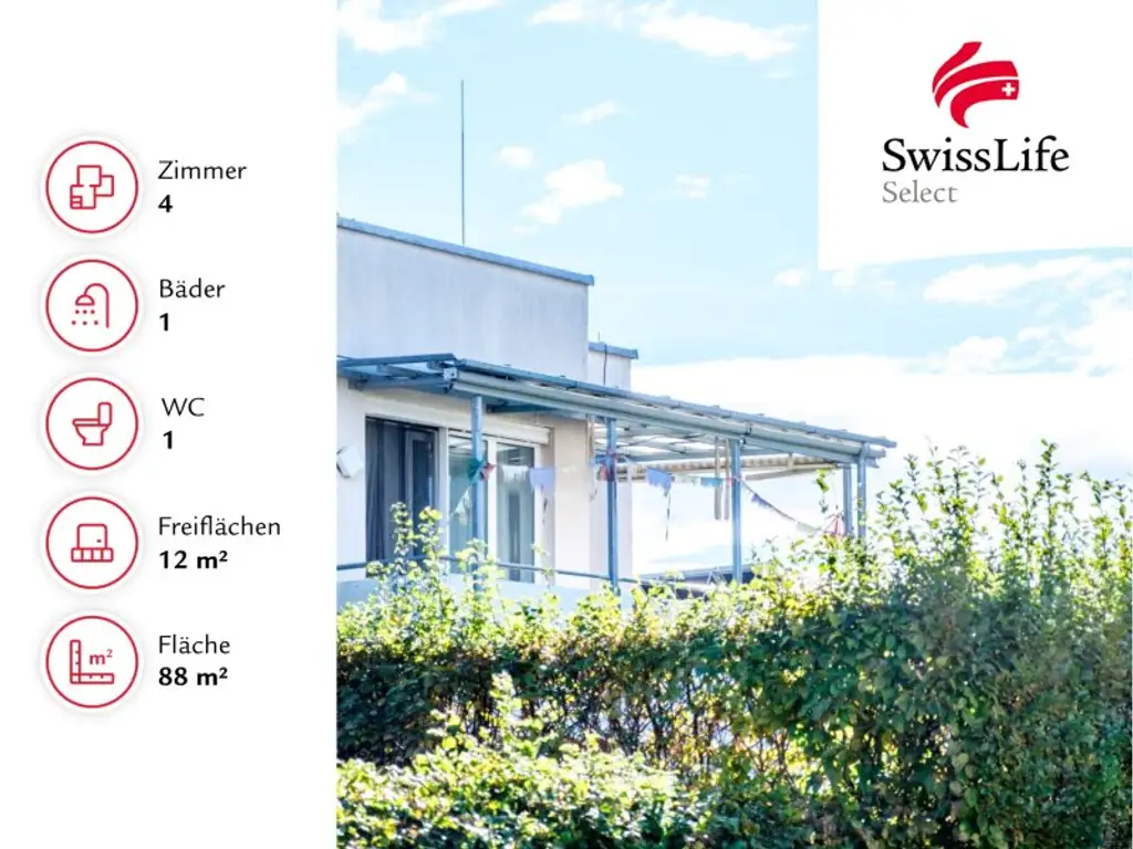 Gut ausgestattete und ruhige Familienwohnung in Söding nahe Graz | mit Süd-Westbalkon und Carport