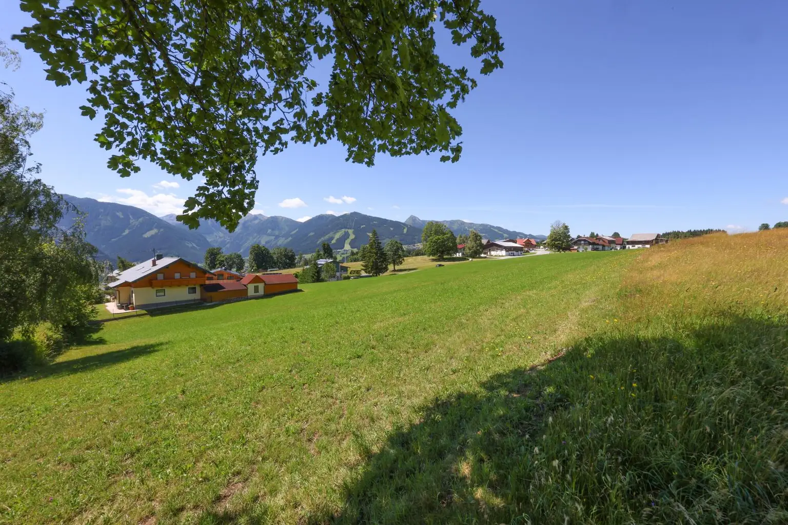 Das Grundstück mit Ausblick