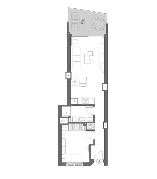 Apartments in erster Meereslinie mit Meerblick mit Gemeinschaftspool und Fitnessraum!