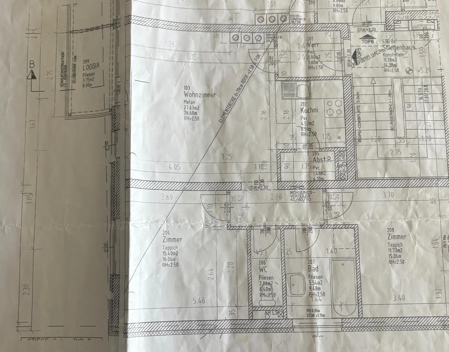 Geräumige 3-Zimmer Wohnung mit Loggia in zentraler Lage
