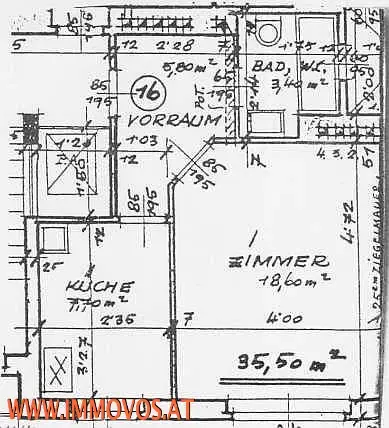WOLLZEILE: WOHNEN IN STADTPARKNÄHE; ENTZÜCKENDE GARCONNIERE; BLICKRICHTUNGGRÜNER INNENHOF