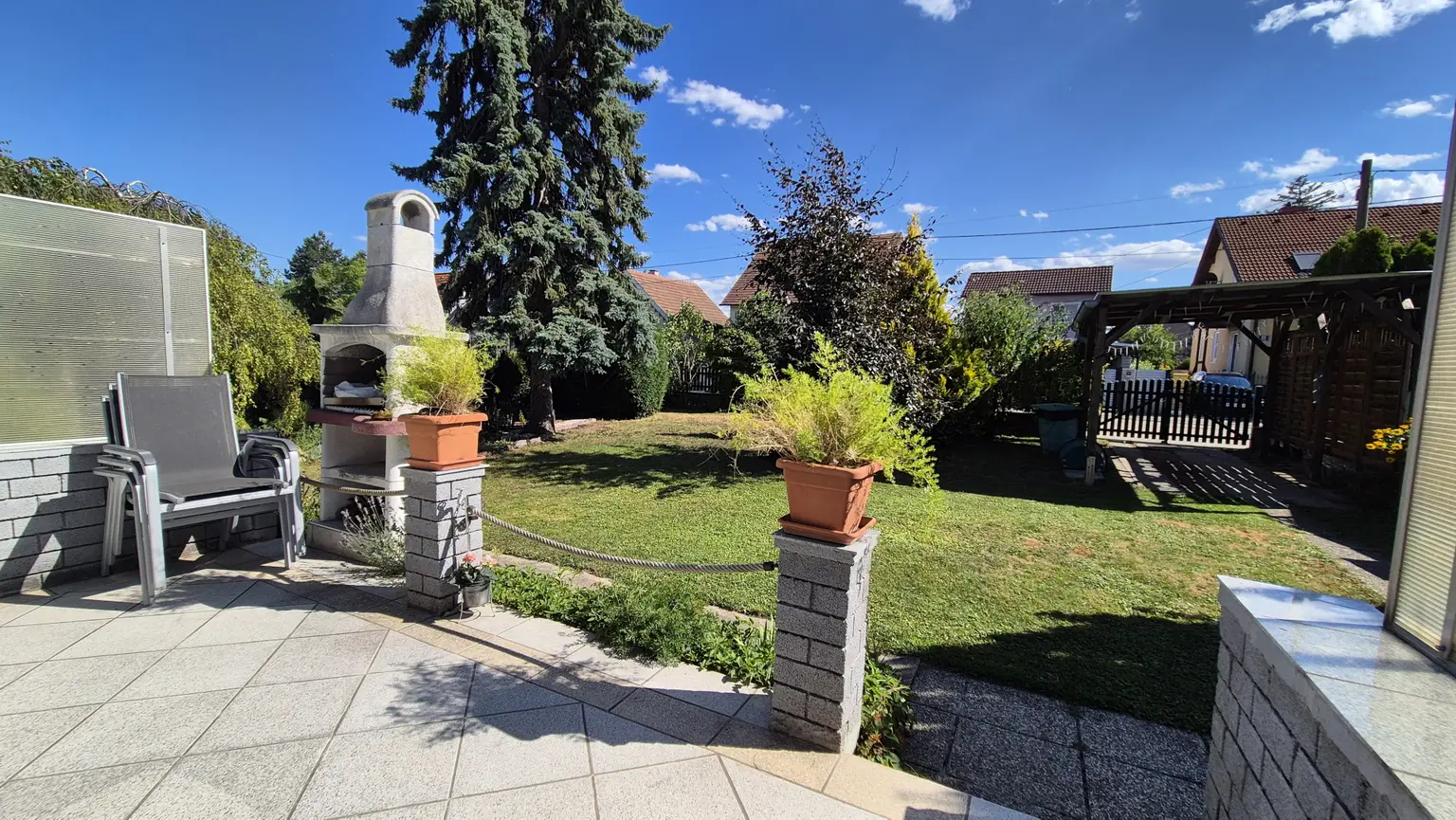 Blick in den Garten