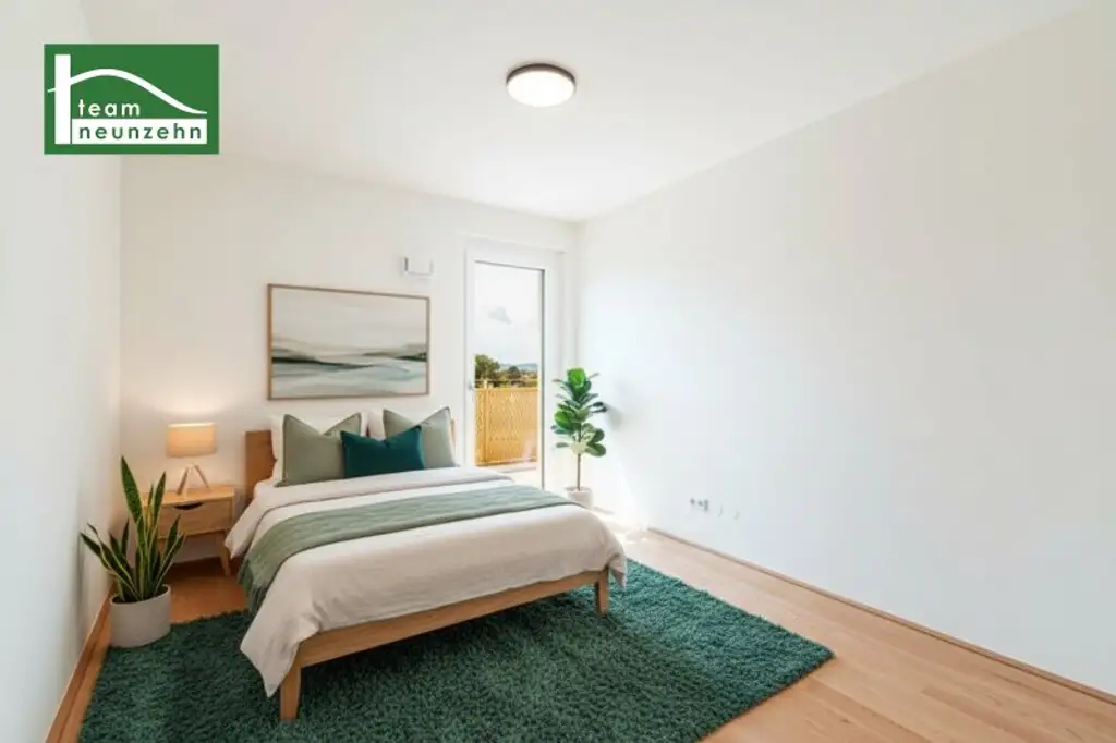 Alles was man sich wünscht – kostengünstige Heizung/“Kühlung“ über Erdwärme, PV-Anlage, weitläufige Grünflächen