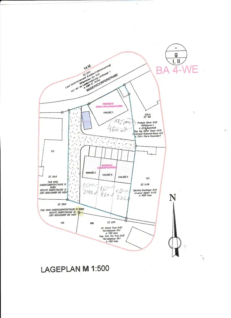 Aufteilungsplan