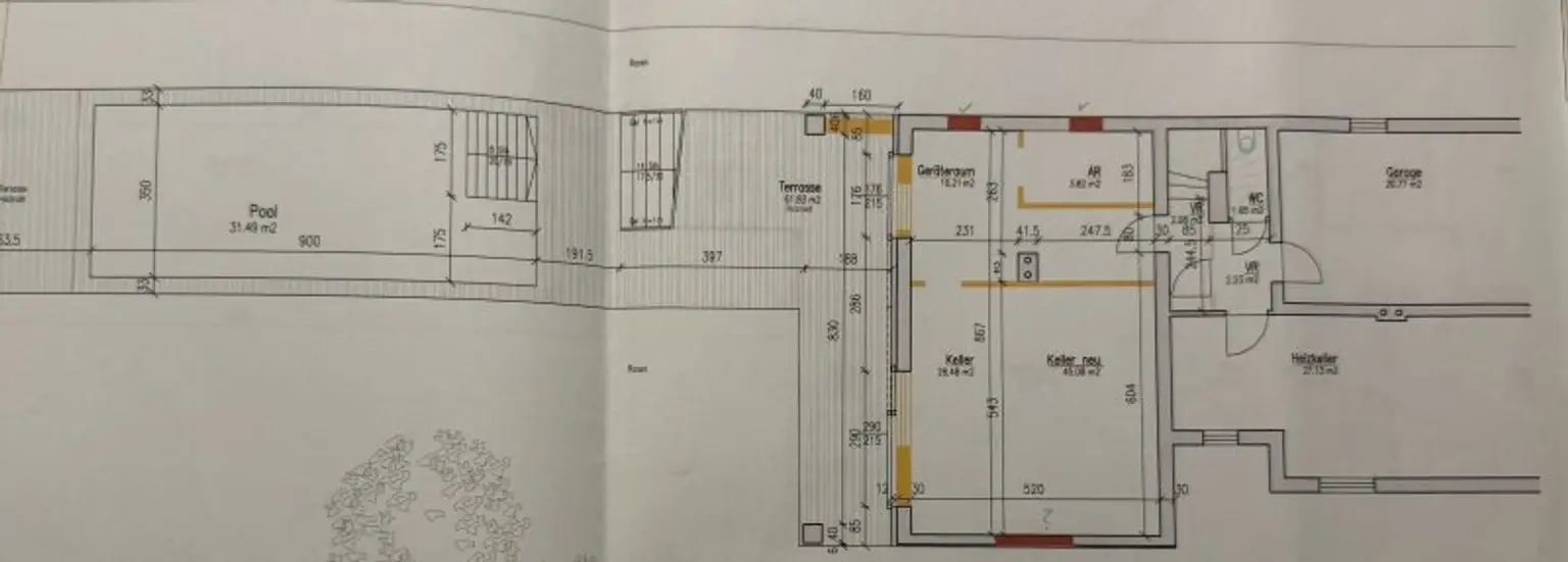 Einfamilienhaus mit Pool, Sauna & Wohnkeller auf Eigengrund in Toplage von Baden bei Wien