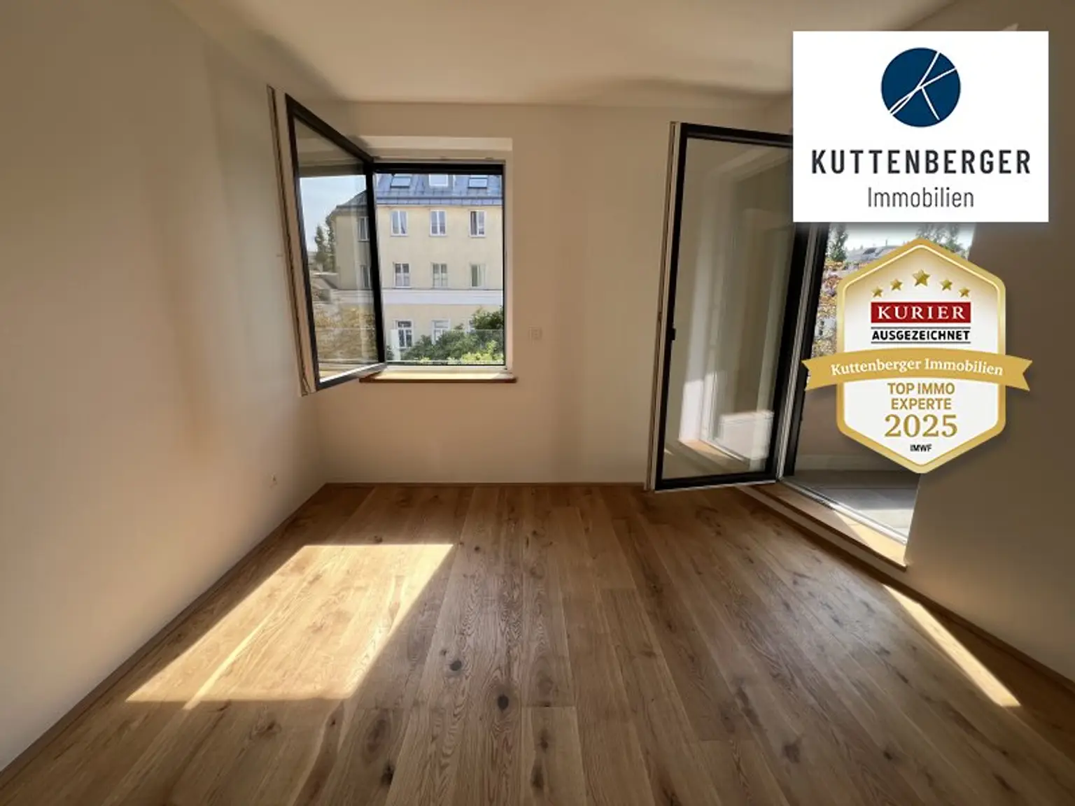 *Superprojekt: ''Über den Baumwipfeln" Top 44 Erstklassige 2-Zimmer Loggia - Wohnung + TRAUMHAFTE SÜDAUSRICHTUNG mit Blick auf die Kastanienbäume