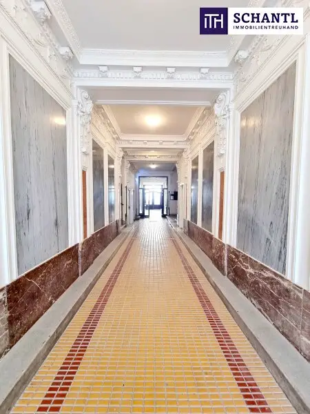 Ein Wiener Märchen beim Kutschkermarkt! Altbaucharme, Absolute Ruhelage, Flügeltüren, Hofidylle und Balkon-Glück! Prunkvolles Stiegenhaus + Beste Infrastruktur! Jetzt zugreifen!