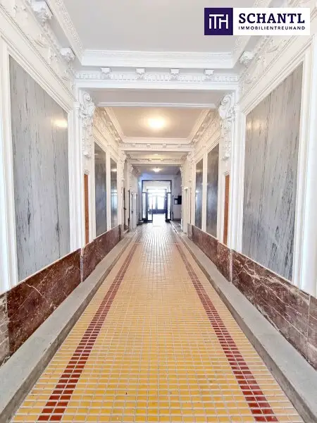 Ein Wiener Märchen beim Kutschkermarkt! Altbaucharme, Absolute Ruhelage, Flügeltüren, Hofidylle und Balkon-Glück! Prunkvolles Stiegenhaus + Beste Infrastruktur! Jetzt zugreifen!