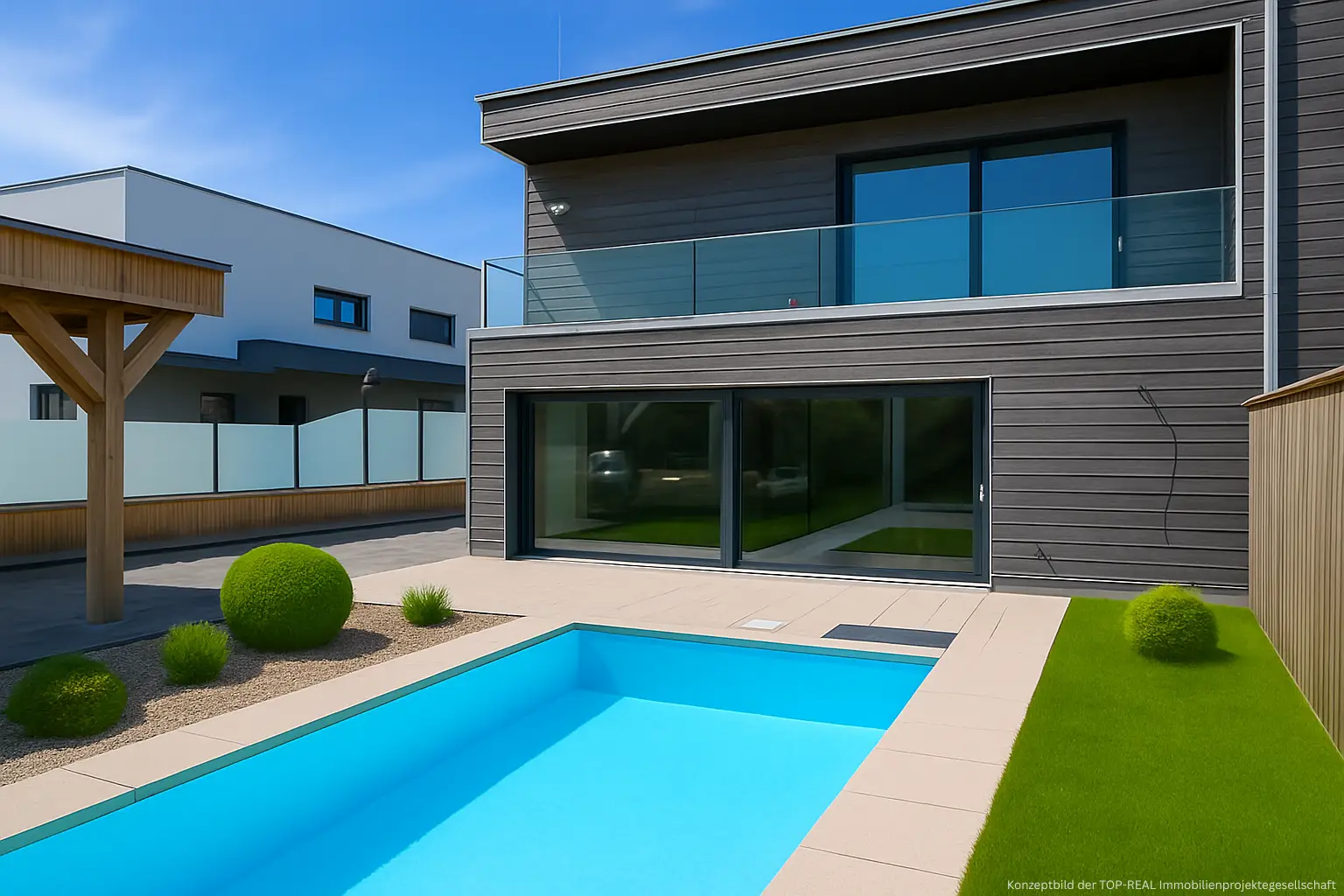 Modernes Wohnen auf höchstem Niveau: Erstbezug mit Smart Home, Salzwasserpool & 149 m² Wohnfläche in Wels-West