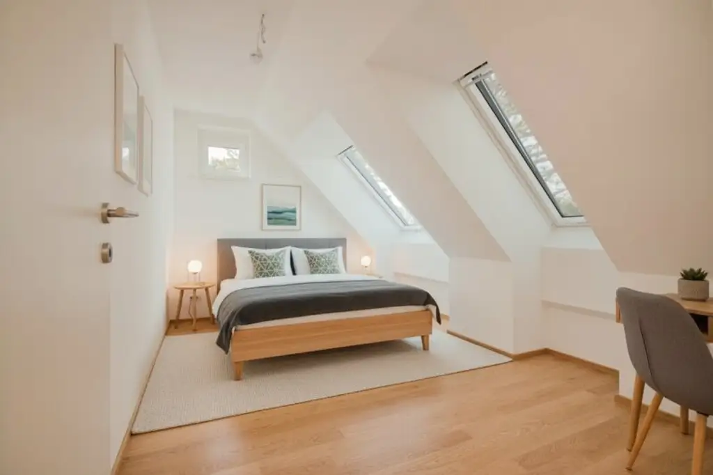 ZWEI MAL ZWEI | Exklusives, modernes Wohnen mit herrlichem, großem Garten & Grünblick | HAUS 4