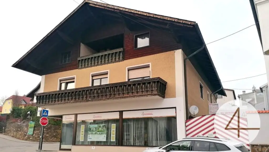 Selbstständig und doch im eigenen sicheren Hafen, WOHNEN-BÜRO Wohnen 170 m2 + Lager + Mieteinnahmen