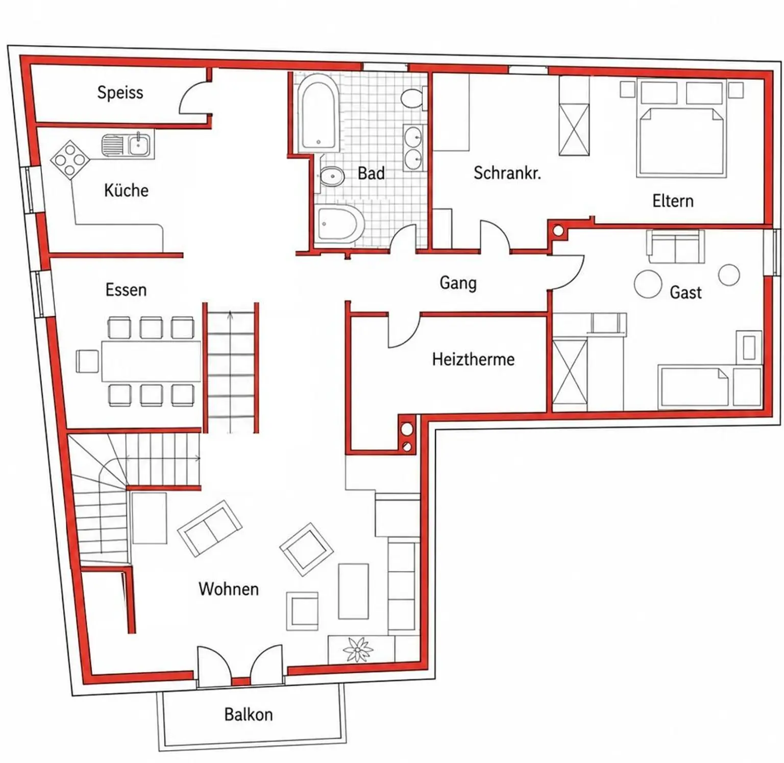 Grundriss UG