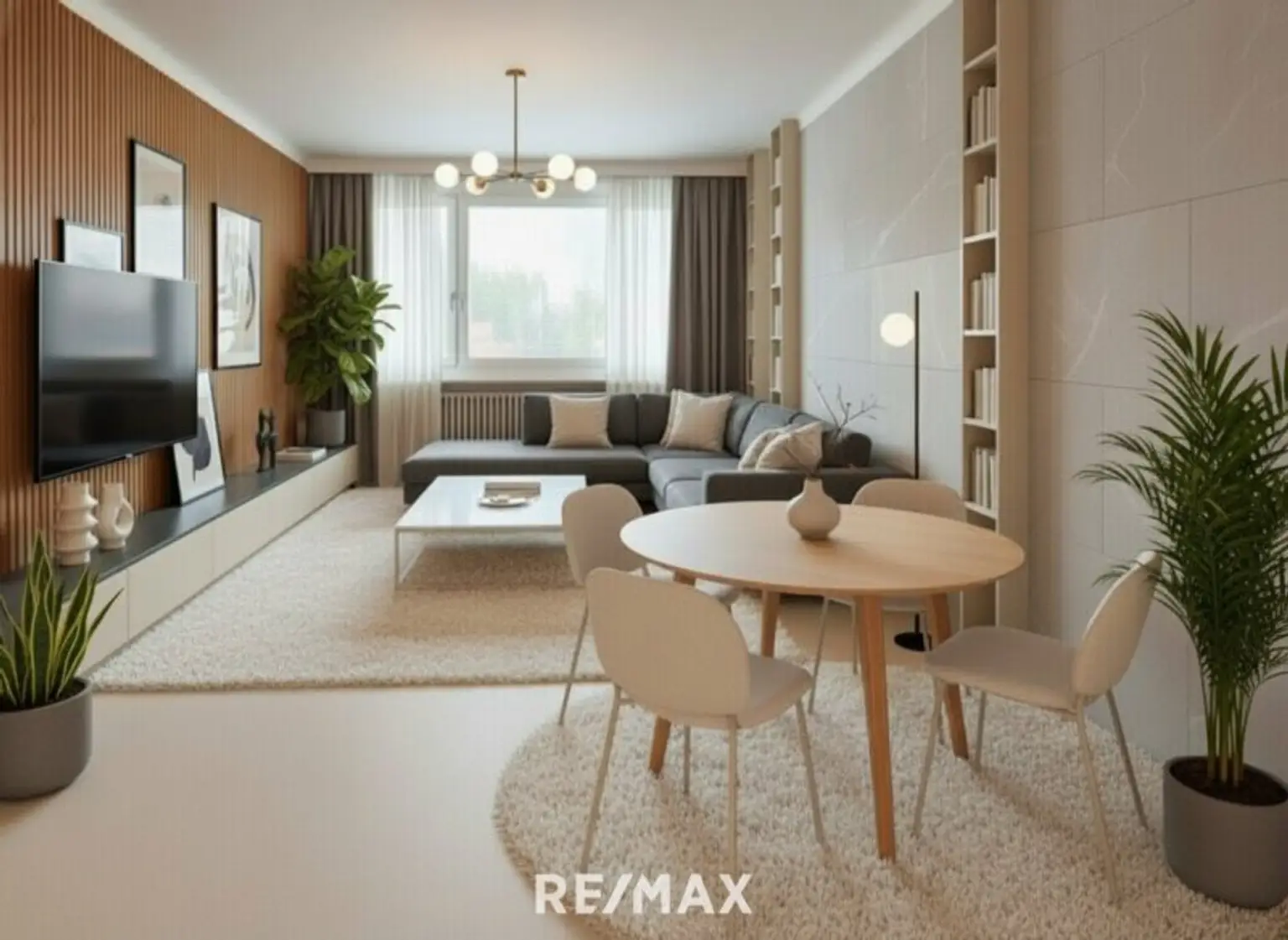 Wohnzimmer Visualisierung KI